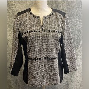 Alfred Dunner blazer jacket size Medium